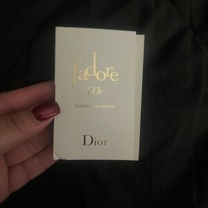 Dior J’adore l’or Perfume Sample